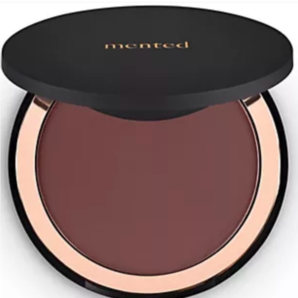 Mented Cosmetics Brown “Out of Office”Shade Bronzer Matte Pigmented Compact -NIB